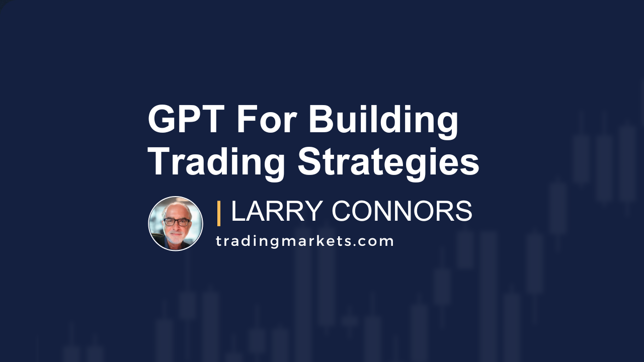 ChatGPT For Building Trading Strategies