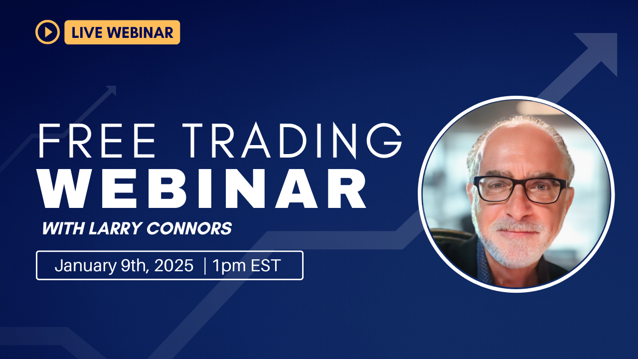 Free Trading Webinar on Thursday, January 9, 2025